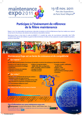 maintenance expo 2011 Book