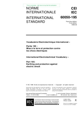 cei 60050 195 Book