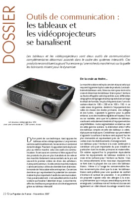 les ancaetres des videoprojecteurs Book
