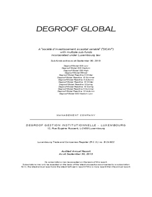 degroof Book