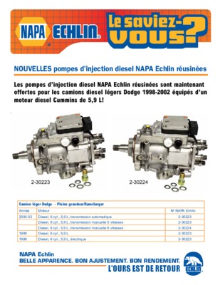 pompes injection dpc Book