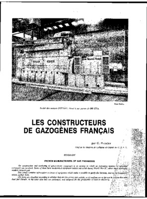 chapitre 4 le gazogene Book