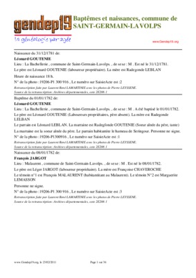 saint germain lavolps Book
