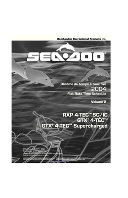 seadoo gtx 4tec Book