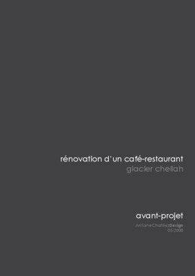 glacier cafe Book