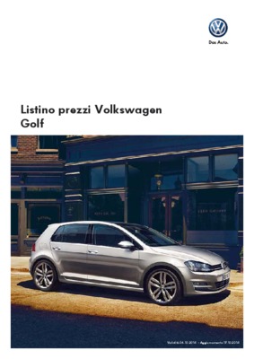 listino golf 6 Book