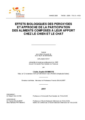 caracteristiques des peroxydes Book