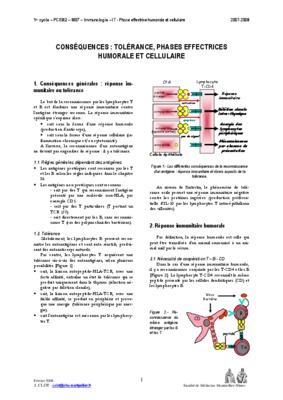 exercice corrige immunologie humorale cellulaire Book