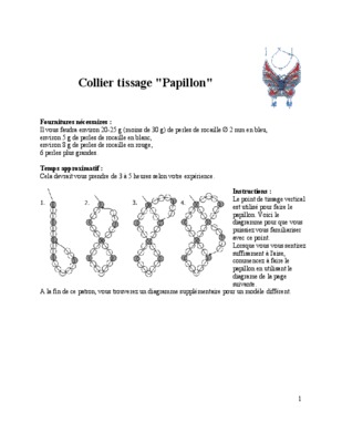 collier tissage Book
