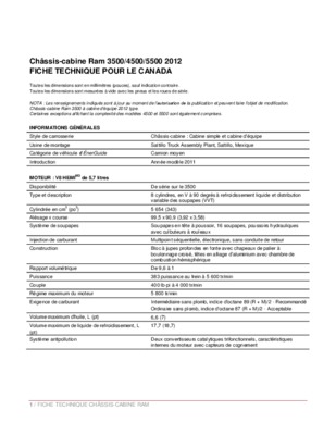 fiche technique hp pro 3500 Book