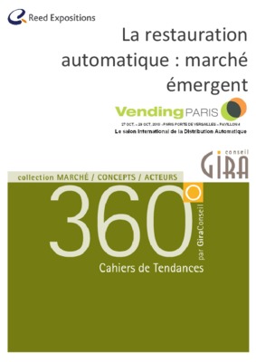 etude marche de restauration Book