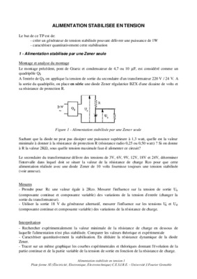 carte d_alimentation stabilisee Book