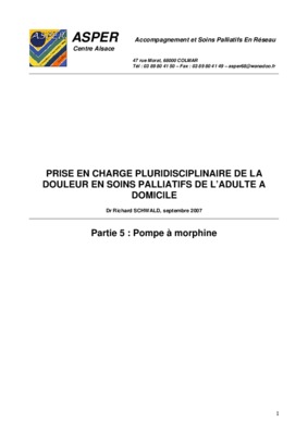 exercice corrigee morphine douleur Book