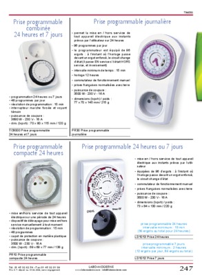 prise programmable legrand Book