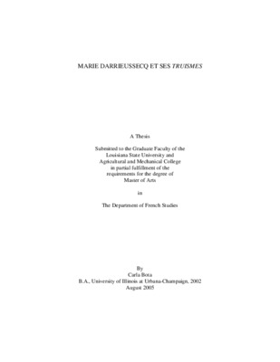darrieussecq Book