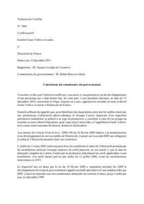 tribunal des conflits 12 avril 2010 societe erdf c m et mme michel Book