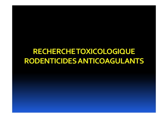 rodenticides Book