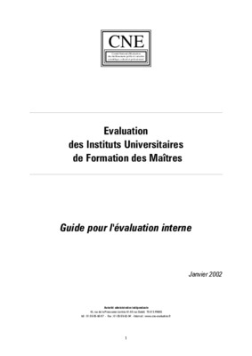 evaluation des maitres en apc Book