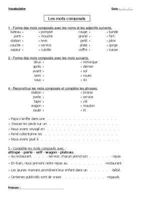 mots composes Book