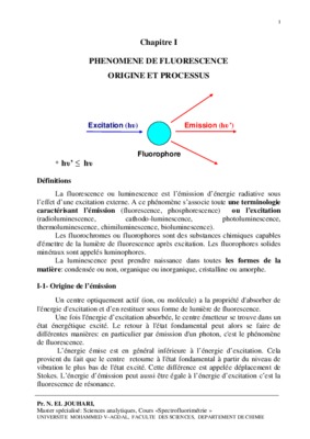 etude de la fluoresceine Book