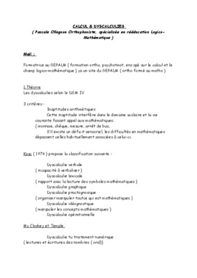 troubles du calcul et dyscalculies chez l_enfant Book