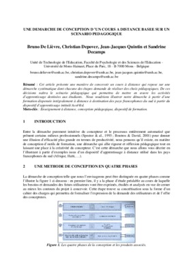cours etapes de la demarche de conception Book