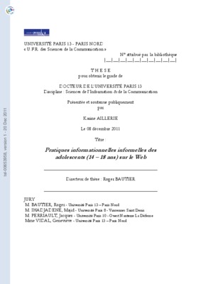 informelles Book