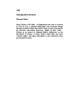 thomas paine la edad de la razon Book