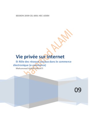 internet et vie privee Book