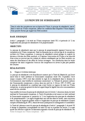 la subsidiarite au maroc Book