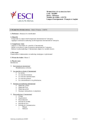 www esci paris eu pdf troisieme annee performance globale entreprise pdf Book