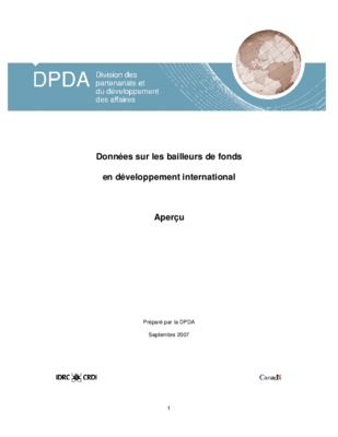 comptabilite des bailleurs de fonds Book
