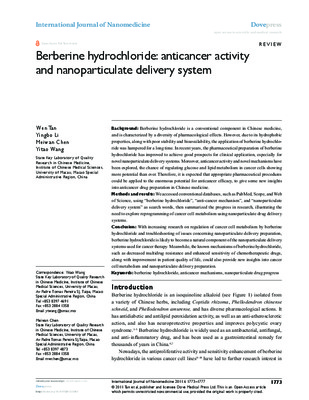 berberine Book