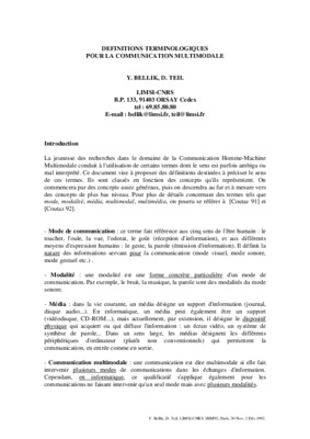 terminologiques Book