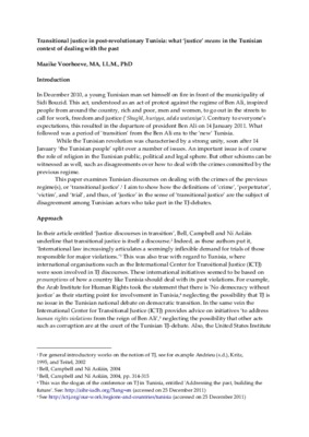 transitional justice Book