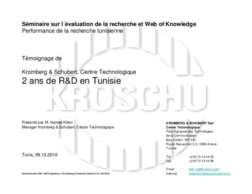 kromberg Book
