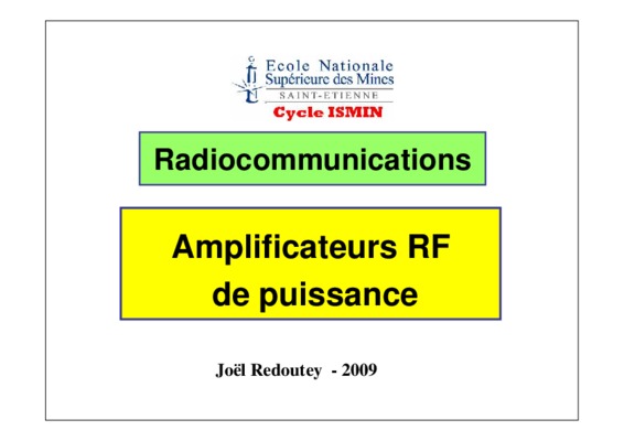ampli de puissance Book