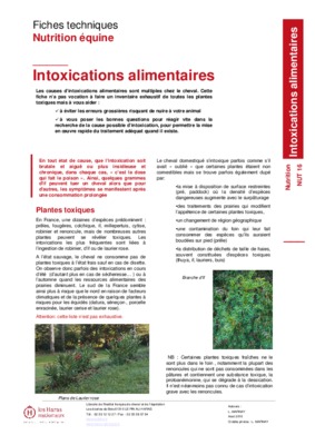 intoxications alimentaires Book