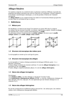diagramme binaires des alliages Book