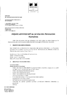 indice pension civile administration penitentiaire Book