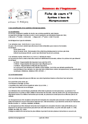 exercices de systeme microprogramme Book