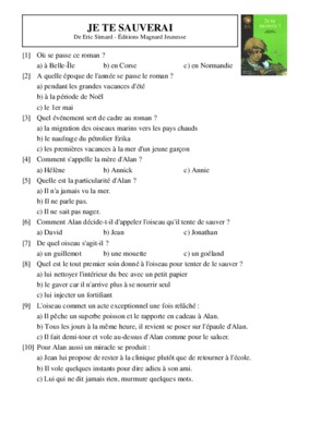 je te sauverai simard Book