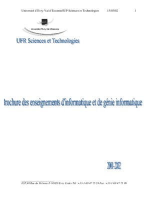 brochure informatique Book