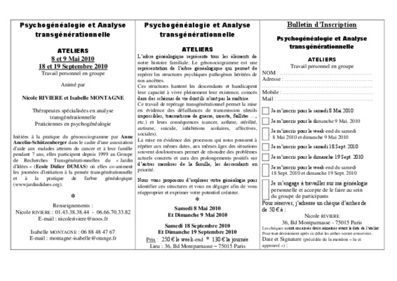 psychogenealogie Book