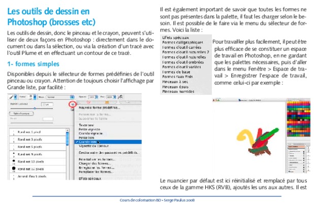 interets et utilites de photoshop dans le multimedia Book
