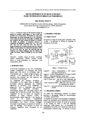 conception de de banc d_essai pour tester dure de vie de compensateur Book