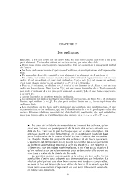 ordinaux addition multiplication exponentiation Book