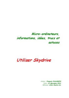 formation skydrive Book