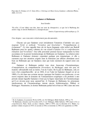 bultmann Book