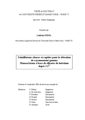 scintillateurs Book